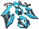 Honda CBR1000RR Motorrad Verkleidung 2004-2005 - Hellblau Glanzendes Schwarz