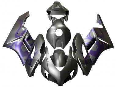 Honda CBR1000RR Motorrad Verkleidung 2004-2005 - Silber Lila