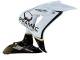 Honda CBR1000RR Motorrad Verkleidung 2006-2007 - Weiss Glanzendes Schwarz Pramac