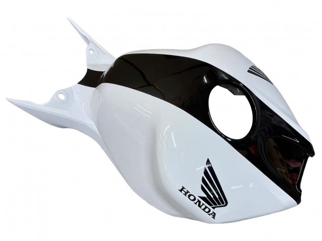 Honda CBR1000RR Motorrad Verkleidung 2006-2007 - Weiss Glanzendes Schwarz Pramac