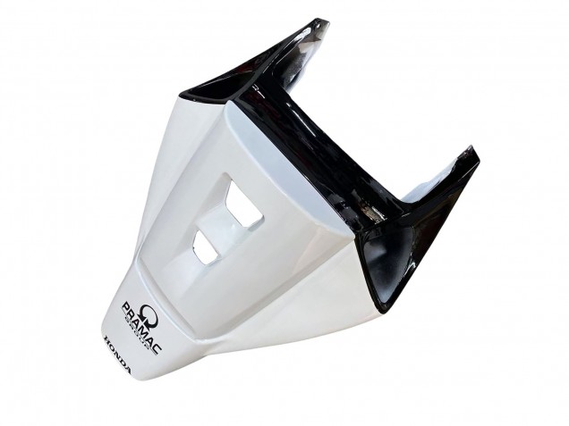 Honda CBR1000RR Motorrad Verkleidung 2006-2007 - Weiss Glanzendes Schwarz Pramac