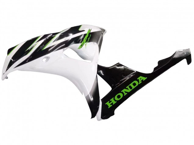 Honda CBR1000RR Motorrad Verkleidung 2006-2007 - Weiss Grun Glanzendes Schwarz