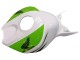 Honda CBR1000RR Motorrad Verkleidung 2006-2007 - Weiss Grun Glanzendes Schwarz