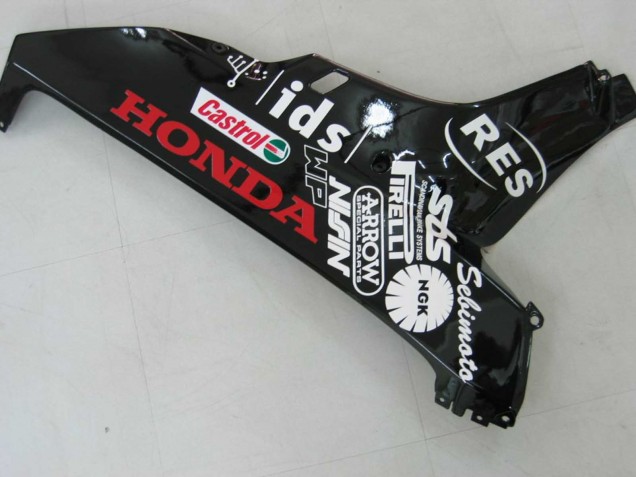 Honda CBR1000RR Motorrad Verkleidung 2006-2007 - Weiss Grun Glanzendes Schwarz Hannspree 52