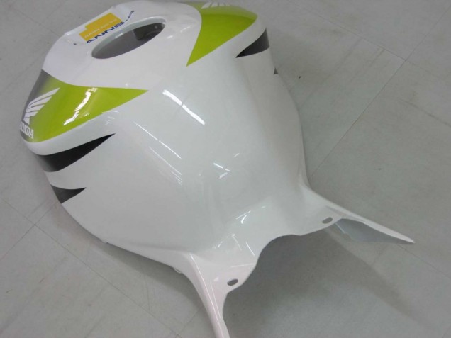 Honda CBR1000RR Motorrad Verkleidung 2006-2007 - Weiss Grun Glanzendes Schwarz Hannspree 52