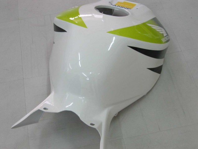 Honda CBR1000RR Motorrad Verkleidung 2006-2007 - Weiss Grun Glanzendes Schwarz Hannspree 52