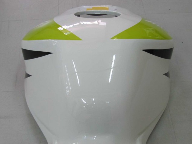 Honda CBR1000RR Motorrad Verkleidung 2006-2007 - Weiss Grun Glanzendes Schwarz Hannspree 52