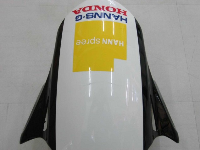 Honda CBR1000RR Motorrad Verkleidung 2006-2007 - Weiss Grun Glanzendes Schwarz Hannspree 52