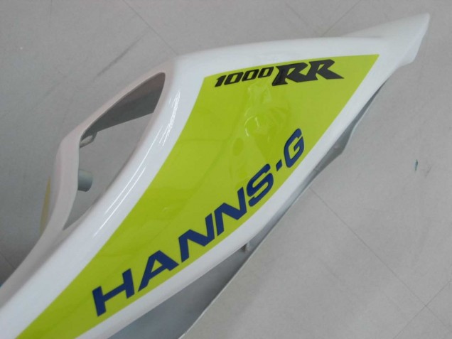 Honda CBR1000RR Motorrad Verkleidung 2006-2007 - Weiss Grun Glanzendes Schwarz Hannspree 52