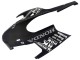 Honda CBR1000RR Motorrad Verkleidung 2008-2011 - Silber Matt Schwarz Repsol