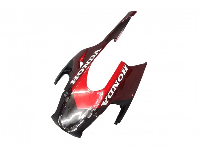 Honda CBR1000RR Motorrad Verkleidung 2008-2011 - Glanzendes Schwarz Rot Flamme