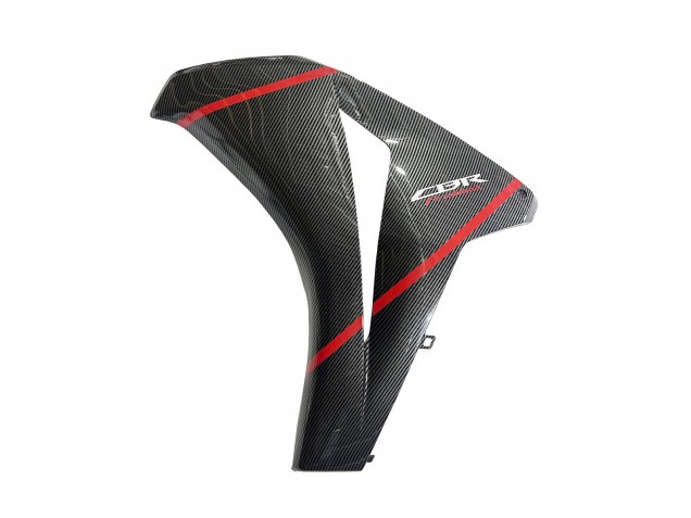 Honda CBR1000RR Motorrad Verkleidung 2008-2011 - Schwarzes Carbonfaser Rot