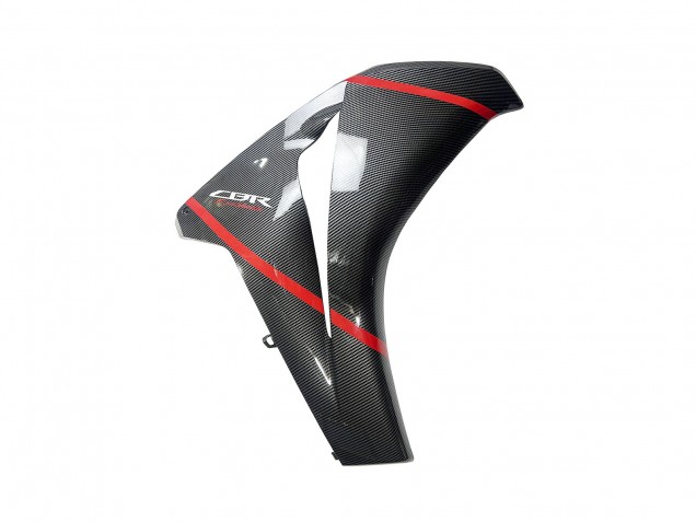 Honda CBR1000RR Motorrad Verkleidung 2008-2011 - Schwarzes Carbonfaser Rot