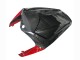 Honda CBR1000RR Motorrad Verkleidung 2008-2011 - Schwarzes Carbonfaser Rot
