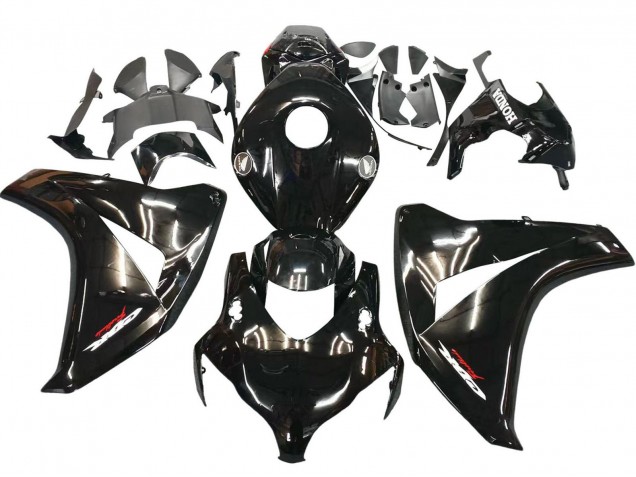 Honda CBR1000RR Motorrad Verkleidung 2008-2011 - Glanzendes Schwarz