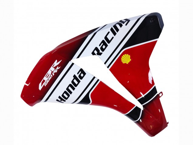 Honda CBR1000RR Motorrad Verkleidung 2008-2011 - Weiss Rot Glanzendes Schwarz Rennen 24