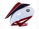 Honda CBR1000RR Motorrad Verkleidung 2008-2011 - Weiss Rot Glanzendes Schwarz Rennen 24