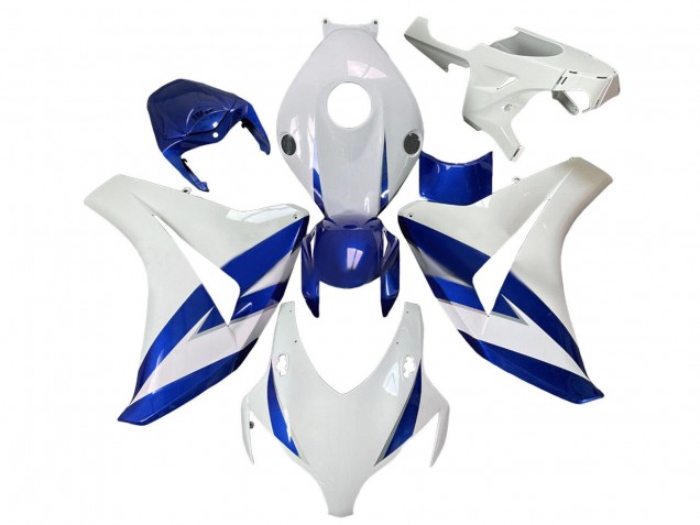 Honda CBR1000RR Motorrad Verkleidung 2008-2011 - Weiss Blau