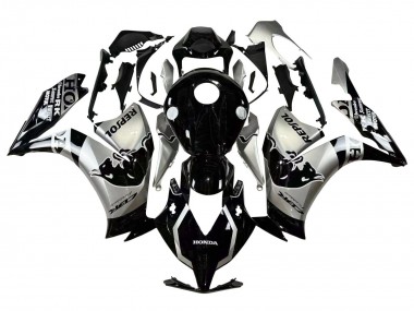 Honda CBR1000RR Motorrad Verkleidung 2012-2016 - Silber Glanzendes Schwarz Repsol Red Bull