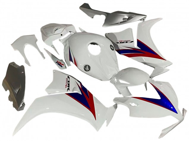 Honda CBR1000RR Motorrad Verkleidung 2012-2016 - Weiss Rot Blau HRC
