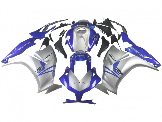 Honda CBR1000RR Motorrad Verkleidung 2012-2016 - Silber Blau HRC