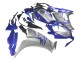 Honda CBR1000RR Motorrad Verkleidung 2012-2016 - Silber Blau HRC