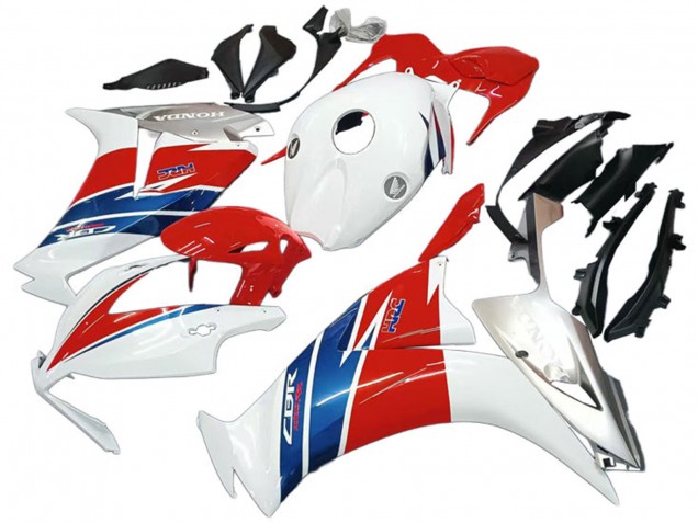 Honda CBR1000RR Motorrad Verkleidung 2012-2016 - Weiss Silber Blau Rot