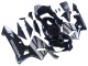 Honda CBR600RR Motorrad Verkleidung 2003-2004 - Silber Glanzendes Schwarz