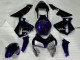 Honda CBR600RR Motorrad Verkleidung 2003-2004 - Dunkel Blau Glanzendes Schwarz