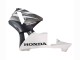 Honda CBR600RR Motorrad Verkleidung 2003-2004 - Weiss Matt Schwarz Rennen