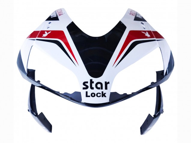 Honda CBR600RR Motorrad Verkleidung 2003-2004 - Weiss Rot Glanzendes Schwarz Denso Rimont