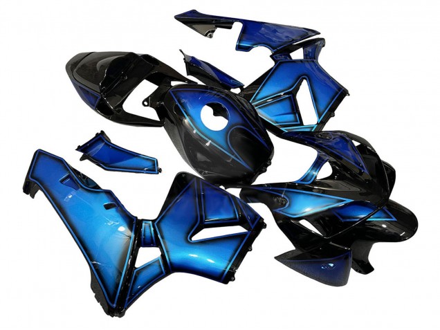 Honda CBR600RR Motorrad Verkleidung 2005-2006 - Blau Schwarz