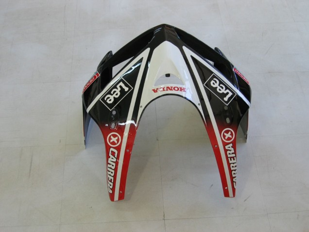 Honda CBR600RR Motorrad Verkleidung 2005-2006 - Rot Weiss Blau Denso