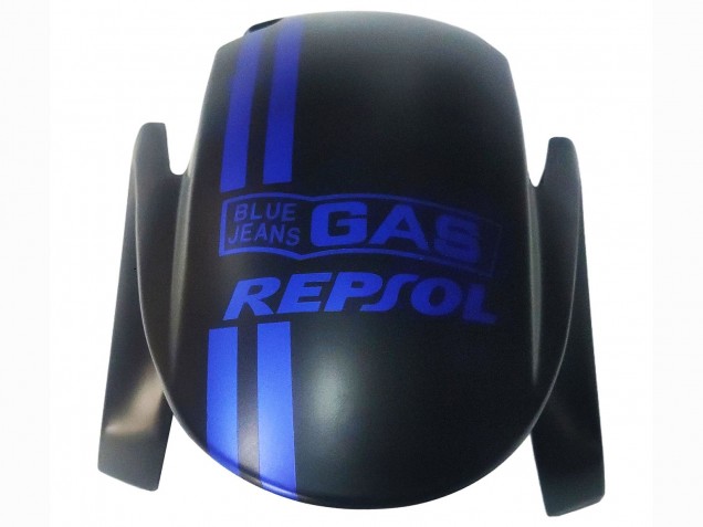 Honda CBR600RR Motorrad Verkleidung 2007-2008 - Matt Schwarz Blau Repsol