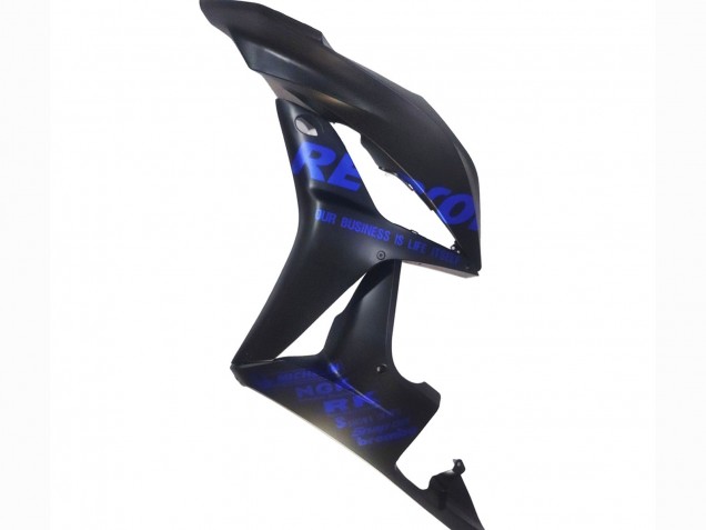 Honda CBR600RR Motorrad Verkleidung 2007-2008 - Matt Schwarz Blau Repsol
