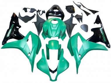 Honda CBR600RR Motorrad Verkleidung 2007-2008 - Grun Glanzendes Schwarz