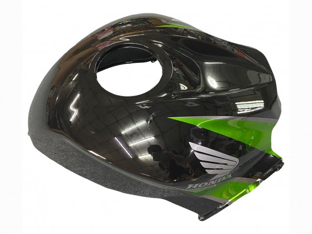 Honda CBR600RR Motorrad Verkleidung Kit 2007-2008 - Grun Glanzendes Schwarz