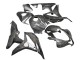 Honda CBR600RR Motorrad Verkleidung 2007-2008 - Schwarz Geschmiedet Carbonfaser
