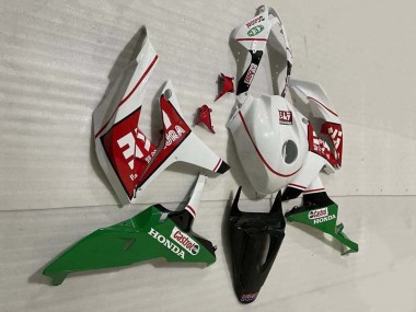 Honda CBR600RR Motorrad Verkleidung 2007-2008 - Weiss Grun Rot Castrol