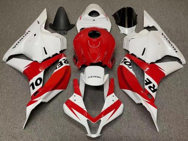 Honda CBR600RR Motorrad Verkleidung 2007-2008 - Weiss Rot Repsol