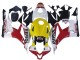 Honda CBR600RR Motorrad Verkleidung 2007-2008 - Weiss Gelb Rot Repsol HRC