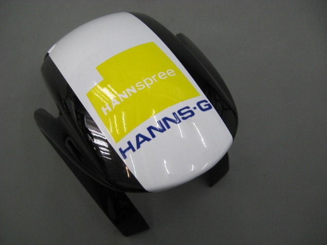 Honda CBR600RR Motorrad Verkleidung 2007-2008 - Weiss Grun Gelb Glanzendes Schwarz Hannspree