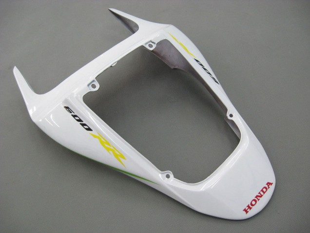 Honda CBR600RR Motorrad Verkleidung 2007-2008 - Weiss Grun Gelb Glanzendes Schwarz Hannspree