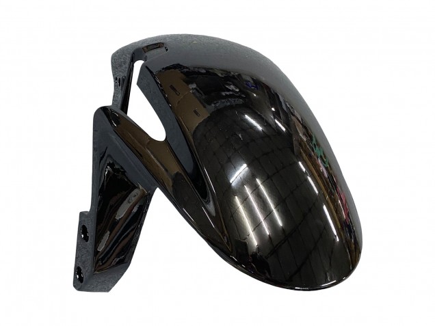 Honda CBR600RR Motorrad Verkleidung 2009-2012 - Glanzendes Schwarz Matt Schwarz