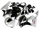 Honda CBR600RR Motorrad Verkleidung Kit 2013-2023 - Weiss Glanzendes Schwarz