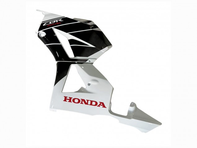 Honda CBR600RR Motorrad Verkleidung Kit 2013-2023 - Weiss Glanzendes Schwarz