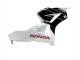 Honda CBR600RR Motorrad Verkleidung Kit 2013-2023 - Weiss Glanzendes Schwarz