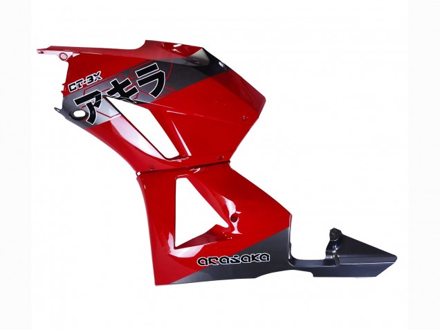 Honda CBR600RR Motorrad Verkleidung 2013-2023 - Silber Rot