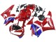 Honda CBR600RR Motorrad Verkleidung 2013-2023 - Rot Blau