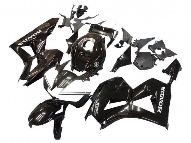Honda CBR600RR Motorrad Verkleidung 2013-2023 - Glanzendes Schwarz